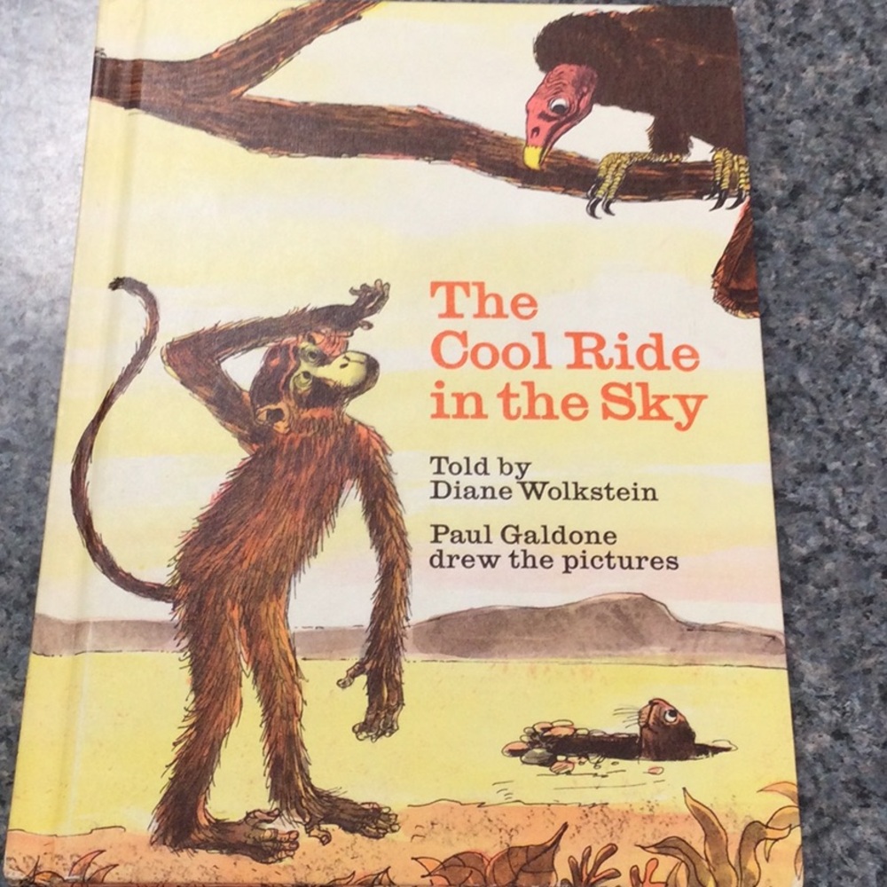 The Cool Ride in the Sky. 1973 book. Thanks to Mrs. Nat King Cole.